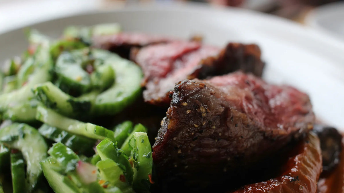 Beef Sirloin and Basil Salad