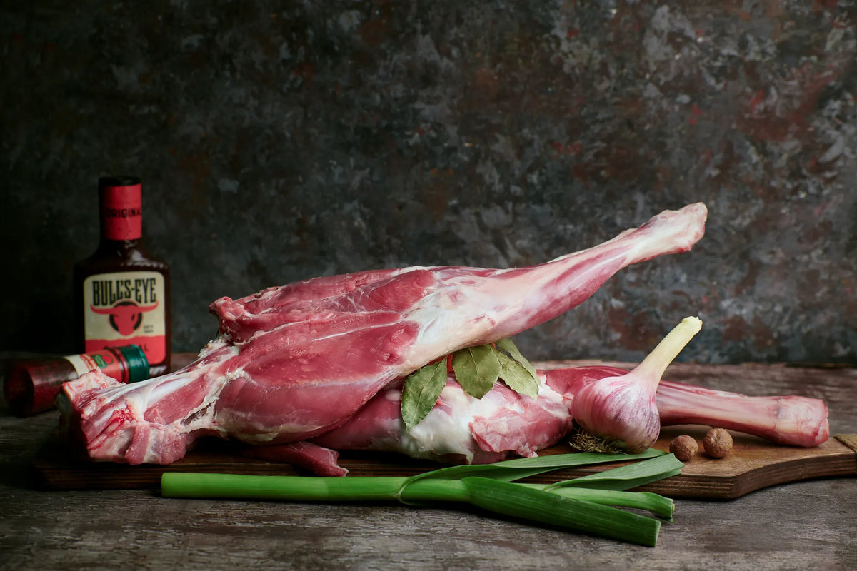 Butterflied Leg of Lamb with Pomegranate Salsa